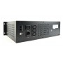 Gembird - Ups rack 19'' 3.4u 1500va, 4xiec 230v out, iec14 in,rj11, usb, lcd A linea interattiva 1,5 kVA 900 W 4 (UPS-RACK-1500)