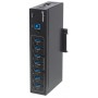 Manhattan 164405 hub di interfaccia USB 3.2 Gen 1 (3.1 Gen 1) Type-B 5000 Mbit/s Nero (164405)