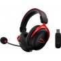 HP HyperX Cloud II Wireless Auricolare A Padiglione Giocare Nero, Rosso (4P5K4AA)