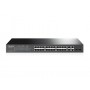 TP-LINK T1500-28PCT switch di rete Gestito L2 Fast Ethernet (10/100) Supporto Power over Ethernet (PoE) 1U Nero (T1500-28PCT)