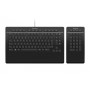 3Dconnexion Keyboard Pro with Numpad tastiera USB + RF Wireless + Bluetooth QWERTY US International Nero (3DX-700092)