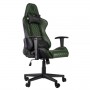 POLTRONA GAMING NOUA KUI G1 TESTA E CUSCINO BLACK/GREEN MILITAR (GC0619RB-K7G1)