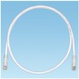 Panduit Copper Patch Cord, Category 6, Off White UTP Cable, 1 Meter cavo di rete Bianco 1 m (UTPSP1MY)