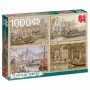 Premium Collection Anton Pieck - Canal Boats 1000 pcs Puzzle 1000 pz (18855)