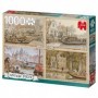 Premium Collection Anton Pieck - Canal Boats 1000 pcs Puzzle 1000 pz (18855)