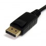 StarTech.com Cavo adattatore Mini DisplayPort 1.2 a DisplayPort 4k da 3 m - cavo Connettore mDP a DP Nero da 3m M/M (MDP2DPMM3M)