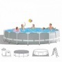 Intex 26732GN piscina fuori terra Piscina con bordi Piscina rotonda 24311 L Grigio (26732GN)