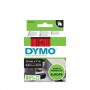 DYMO D1 - Standard Etichette - Nero su rosso - 9mm x 7m (S0720720A)