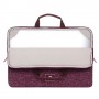 Rivacase 7913 borsa per notebook 33,8 cm (13.3") Custodia a tasca Borgogna, Bianco (7913RED)