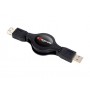 Hamlet Cavo retrattile usb con 4 adattatori fino a 1.2 metri (XRCU2)