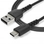 StarTech.com Cavo da USB 2.0 a USB-C di 2 m - Nero (RUSB2AC2MB)