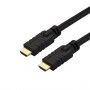 StarTech.com Cavo HDMI 2.0 da 10 m - Cavo HDMI attivo 4K a 60 Hz - Classificazione CL2 per installazione a parete -  (HD2MM10MA)