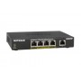 Netgear GS305Pv2 Non gestito Gigabit Ethernet (10/100/1000) Supporto Power over Ethernet (PoE) Nero (GS305P-200PES)