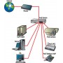 Digicom 8E4463 switch di rete Fast Ethernet (10/100) Supporto Power over Ethernet (PoE) Grigio (8E4463)