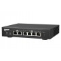 QNAP QSW-2104-2T switch di rete Non gestito 2.5G Ethernet (100/1000/2500) Nero (QSW-2104-2T)