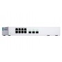 QNAP QSW-308S switch di rete Non gestito Gigabit Ethernet (10/100/1000) Bianco (QSW-308S)