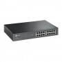 TP-LINK TL-SG1016PE Gestito Gigabit Ethernet (10/100/1000) Supporto Power over Ethernet (PoE) Nero (TL-SG1016PE)