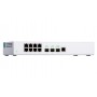 QNAP QSW-308-1C switch di rete Non gestito Gigabit Ethernet (10/100/1000) Bianco (QSW-308-1C)
