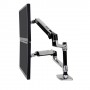 Ergotron LX Series Dual Stacking Arm 61 cm (24") Argento (45-248-026)