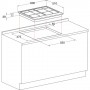 Hotpoint PCN 640 T (AN) R /HA piano cottura Antracite Da incasso 59 cm Gas 4 Fornello(i) (PCN640T(AN)R/HA)