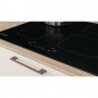 Indesit IS 83Q60 NE piano cottura Nero Da incasso 59 cm Piano cottura a induzione 4 Fornello(i) (IS83Q60NE)