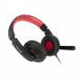 NGS VOX420DJ Auricolare Cablato A Padiglione Giocare Nero, Rosso (VOX420DJ)