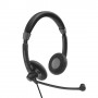 EPOS | SENNHEISER IMPACT SC 75 USB MS Cuffia Padiglione auricolare Connettore 3.5 mm USB tipo A Nero (1000635)