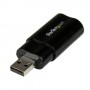 StarTech.com Scheda Audio Esterna Stereo USB 2.0 - Adattatore esterno scheda audio Stereo USB 2.0 a 3,5 mm Jack au (ICUSBAUDIOB)