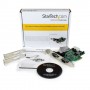 StarTech.com Scheda seriale PCI Express nativa a 2 porte RS-232 con 16550 UART (PEX2S553)