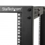 StarTech.com Armadio Server Rack con 4 staffe a Telaio Aperto 25U con profondità regolabile da 59-104cm - Rack p (4POSTRACK25U)