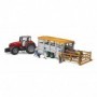 BRUDER Livestock trailer with 1 cow (02227)