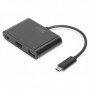 Digitus DA-70855 hub di interfaccia USB 3.2 Gen 1 (3.1 Gen 1) Type-C 5000 Mbit/s Nero (DA-70855)