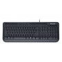 Microsoft Wired Keyboard 600 tastiera USB QWERTY Inglese US Nero (ANB-00021)