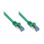Alcasa Cat6a 1.5m cavo di rete Verde 1,5 m S/FTP (S-STP) (8060-H015G)