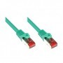 Alcasa S/FTP Cat6 1.5m cavo di rete Verde 1,5 m S/FTP (S-STP) (8060-015G)
