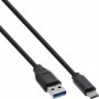 InLine 1m, USB3.1-C/USB3.1-A cavo USB USB 3.2 Gen 2 (3.1 Gen 2) USB C USB A (35711)