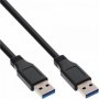 InLine 4043718233984 cavo USB 3 m USB 3.2 Gen 1 (3.1 Gen 1) USB A Nero (4043718233984)