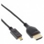 InLine 17501D cavo HDMI HDMI tipo A (Standard) HDMI tipo D (Micro) Nero (17501D)