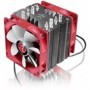 RAIJINTEK Themis Evo Processore Refrigeratore 12 cm Metallico, Rosso, Bianco (0P105245)