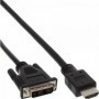 InLine 4043718064564 cavo e adattatore video 2 m HDMI tipo A (Standard) DVI Nero (4043718064564)