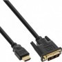 InLine 0.5m HDMI-DVI M/M DVI-D (17659P)