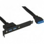 InLine 33390C cavo USB 0,5 m USB A Nero (33390C)