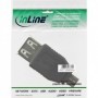 InLine 31600 adattatore per inversione del genere dei cavi USB 2.0 A female USB A Nero (31600)