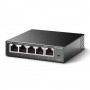 TP-Link TL-SG105S Non gestito Gigabit Ethernet (10/100/1000) Nero