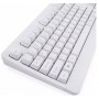 Perixx PERIBOARD-517 tastiera USB QZERTY Inglese Bianco