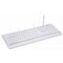 Perixx PERIBOARD-517 tastiera USB QZERTY Inglese Bianco