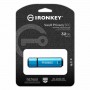 Kingston Technology IronKey VP50 unità flash USB 32 GB USB tipo-C 3.2 Gen 1 (3.1 Gen 1) Nero, Blu