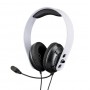 Raptor Gaming RG-H200-W cuffia e auricolare Cablato A Padiglione Giocare Nero, Bianco