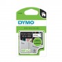 DYMO D1 Durable - Black on White - 12mm nastro per etichettatrice