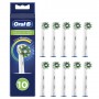 Oral-B CrossAction 80339346 testina per spazzolino 10 pz Blu, Verde, Bianco